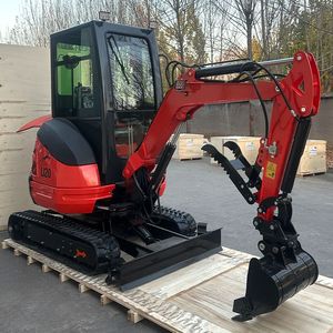 Mini-excavatrice de 3,5 tonnes certifiée EPA CE EURO 5 avec moteur Kubota, idéale pour une utilisation à la ferme ou à la maison, petite excavatrice chinoise sur chenilles de 1 à 2 tonnes à vendre - Product Image 1