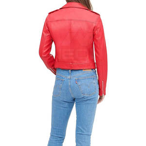 Chaqueta de Cuero para Mujer con MOQ Bajo, Nuevo Diseño Exclusivo de Invierno, Chaqueta de Cuero para Mujer de Alta Calidad - Product Image 2