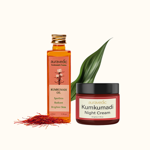 Kit de Cuidado de la Piel Kumkumadi, Aceites Faciales Antienvejecimiento a Base de Hierbas e Infusión de Oro para Uso Doméstico, Suministro OEM - Product Image 1