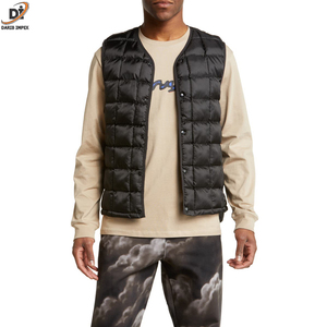 โลโก้ที่กําหนดเองกลางแจ้งฤดูหนาวที่อบอุ่นแขนกุดปักเป้าเสื้อกั๊กผู้ชายปักเป้าผ้าเสื้อแจ็คเก็ตและเสื้อกั๊กผู้ชายที่อบอุ่นผู้ชาย - Product Image 4