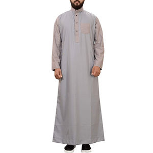 Kurta pour hommes, léger, service OEM, faible MOQ, best-seller, designs multicolores, thobe jubba arabe, livraison en ligne - Product Image 1