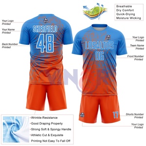 เสื้อเจอร์ซีย์ฟุตบอลของผู้ใหญ่เสื้อเจอร์ซีย์ใส่เล่นกีฬาพิมพ์ซับลิเมชันออกแบบได้ตามต้องการโลโก้ตาม2025 - Product Image 5