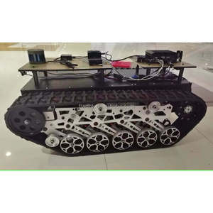 Châssis de robot chenillé tout-terrain avec moteur et boîte de vitesses pour le transport en montagne - Product Image 5