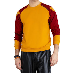 Sweat-shirt classique de qualité tendance, basique, en coton mélangé, pour homme, décontracté, uni, manches longues - Product Image 1