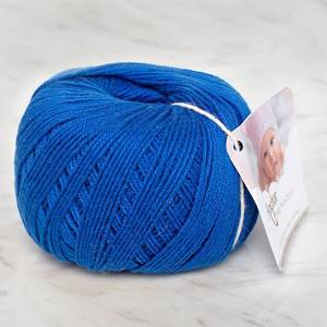 Anchor Baby 100% Fil de coton pur 50g Tricot Couture Teint Motif Peigné pour High Mar. Blue 00201 pour Tricotage Main Tissage - Product Image 1
