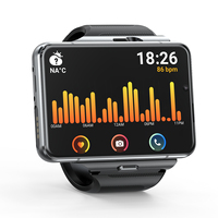 2,88 pulgadas TFT MTK6761 4GB + 64GB IOS / Android Dual SIM Ritmo cardíaco GPS 4G Reloj inteligente
