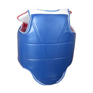 Protector de Taekwondo, chaleco de boxeo, entrenamiento de combate, protector de pecho de Karate Unisex, estilo ajustable para artes marciales, chaleco de boxeo - Product Image 1