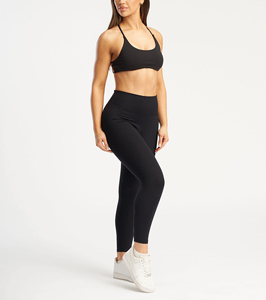 Leggings Deportivos para Mujer, Ajuste Atlético, Color Sólido, Transpirables, Elásticos en Cuatro Direcciones, Secado Rápido, con Bolsillo Seguro - Product Image 3