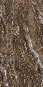 Serabia Brown Guangdong 600x1200 Porcelana Pulido Mármol Esmaltado Look Losa Azulejo Brillante Premium - Product Image 2