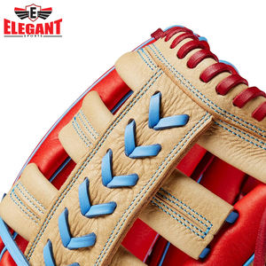 Color rojo Nueva llegada Haga su propia tarifa de fábrica Producto de calidad premium Ropa deportiva Guantes de béisbol - Product Image 6