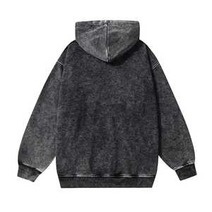 Sudaderas con Capucha Personalizadas para Hombre, Diseño 2024, Alta Calidad, Transpirables, Bordado 3D, Estilo Liso Teñido y Lavado a la Piedra, Pakistán - Product Image 2