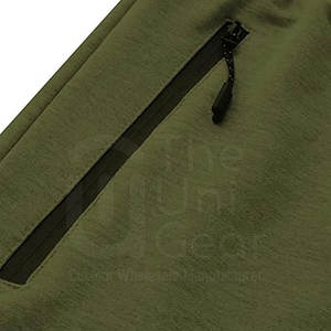 Pantalones cortos de gimnasio personalizados para hombre, patrón sólido, estilo informal con cordón, venta al por mayor en línea - Product Image 5