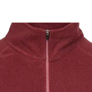 Chaqueta de forro polar para hombre de alta calidad, cuello alto, media cremallera, transpirable, poliéster, talla grande, informal, hecha en Pakistán - Product Image 3