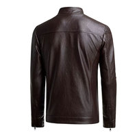 Chaqueta de cuero de manga larga para hombre, diseño de alta calidad, a la moda, el mejor precio