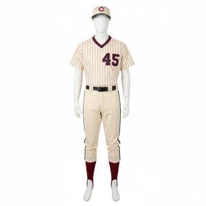 Maillots de baseball personnalisés professionnels pour équipe, ensembles respirants imprimés 100% polyester, séchage rapide, haute qualité, vêtements de sport durables - Product Image 3