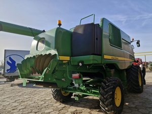 Moissonneuse-batteuse à engrenages verts, largeur de travail 300 mm, capacité 2500 kg, pour céréales et blé, machine multifonctionnelle facile à utiliser - Product Image 3