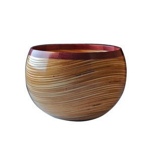 Bol de service multifonctionnel en bois pour fruits secs et sucreries, idéal pour les fruits et les salades, parfait pour la restauration hôtelière. - Product Image 5