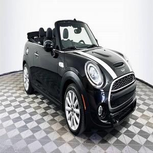 2021 Mini Cooper S Luxury Convertible Perfect Blend Carbon Black Interior Leather 2.0L Automatic Transmission Front Wheel Drive - Product Image 1