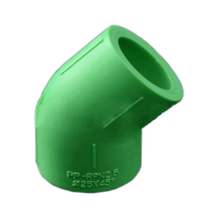 Coudière PPR en plastique de haute qualité à 90 degrés PN25, filetage femelle, pour plomberie, 20mm 25mm, moulée sous pression, pour l'eau
