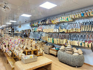 Bolsas de jacinto de agua duraderas hechas a mano de Vietnam de calidad superior diseñadas para Bolsos De Mujer y bolsas de playa de paja ecológicas - Product Image 5