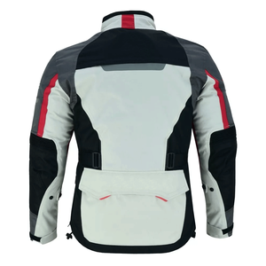 Chaqueta de protección para motocicleta de muesca superior impermeable a prueba de viento impresa de talla grande CE blindado transpirable secado rápido Roadracing - Product Image 5