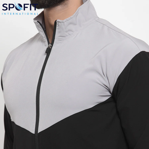 Ensemble de survêtement de sport pour homme imprimé tendance 2 pièces 100% coton molleton respirant Vêtement de jogging - Product Image 4