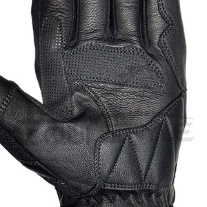 Full <b>Finger</b> Motorcycle Gloves With Touch Screen Goat Leather Sports <b>Bike</b> Riding Guantes Para Non Slip Black Motos Racing Gloves - Product Image 6