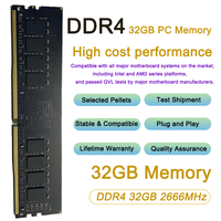 Venta caliente OEM/ODM DDR4 32GB 2666MHz () PC Memoria de computadora Compatible con todo el embalaje original Placa base RAM para escritorio