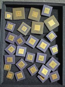 Processeur de bureau d'occasion reconditionné Pro Gold Ceramic High Grade CPU Scrap pour processeur Core Quad-Core 3.6GHz 12MB L3 Cache - Product Image 1
