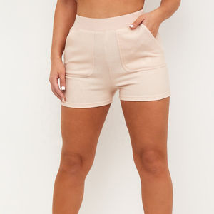 Booty Shorts femmes vêtements Candy Bar imprimer court été décontracté taille haute Shorts maigre extérieur Sexy Biker Shorts - Product Image 1