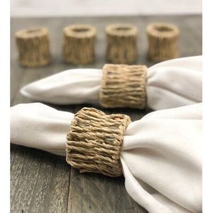 Natural Fiber Rattan Napkin Ring For Timeless And Elegant Table Settings In Both Modern And Traditional Homes - Product Image 3