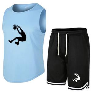 Basketball Double face portable hommes enfants maillots de basket-ball uniformes Double pont séchage rapide Sport enfants maillot de basket-ball - Product Image 6