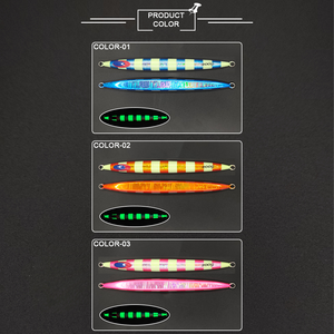 JF12 <span class=keywords><strong>Esca</strong></span> Luminosa di Alta Qualità: Assorbimento Rapido, Luminosità Intensa per oltre 200m di Oscurità, <span class=keywords><strong>Esca</strong></span> Professionale per Jigging Verticale per Pesci Giganti - Product Image 5