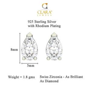Ensemble de bijoux classiques et tendance en argent pur, Mangalsutra avec zircon taillé en poire, idéal pour les mariages, les fêtes et les fiançailles, cadeau parfait pour les épouses - Product Image 5