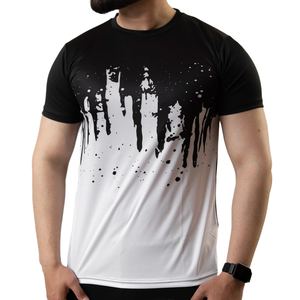 Camiseta Sublimada Personalizada al por Mayor de Fábrica para Hombre, Tela Suave de Primera Calidad, Cómoda para Uso Diario, Logotipo Personalizado OEM ODM - Product Image 3