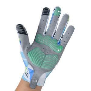 Gants de course personnalisés en usine Meilleurs gants de cyclisme de vélo en cuir et microfibre populaires pour la conduite à vélo - Product Image 3