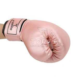 Top Trending New In-Stock High Quality Leather Boxing <b>Gloves</b> <b>Moisture</b> Wicking Hook Loop Closure Unisex Boxing Martial Arts - Product Image 5