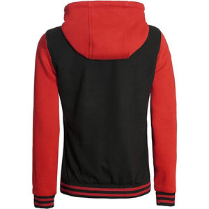 Fabricación de fábrica, la mejor venta, chaqueta Varsity para mujer, Chaqueta de punto estampada de algodón para mujer, chaquetas Varsity de bajo precio a la venta - Product Image 4