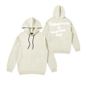 ชุดกีฬาแบบสวมหัวมีฮู้ดสำหรับผู้ชายชุดกีฬาแบบรูดซิปพิมพ์โลโก้ได้ตามต้องการสไตล์ฤดูหนาว - Product Image 3