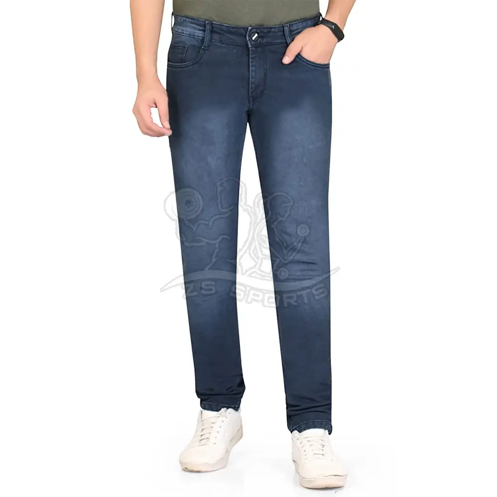 מזדמנים ללבוש גברים חדשים אופנה ג 'ינס pant חם למכירה נוחה לגברים ג' ינס מכנסיים