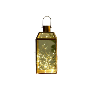 <b>Vintage</b> Metal <b>Glass</b> Lantern From India Decorative Hanging Candle Lantern With Intricate Design for Home and Outdoor Decor - Product Image 3