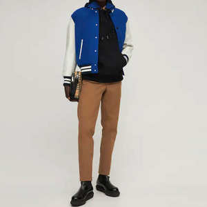 Vestes Letterman d'hiver en laine fine de haute qualité personnalisées OEM pour hommes Nouvelle mode-Vente en gros depuis le Pakistan - Product Image 5