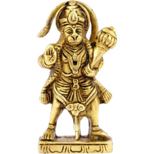 Hanuman Ji Murti Idol Estatua Dios de la fuerza para el templo Artículos decorativos para el hogar Decorativos - Product Image 1