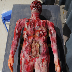 Phòng thoát kinh dị thực tế Zombie hoạt hình cho trung tâm mua sắm không gian công cộng trường học trong nhà cảm biến hồng ngoại kim loại cho chủ đề - Product Image 3