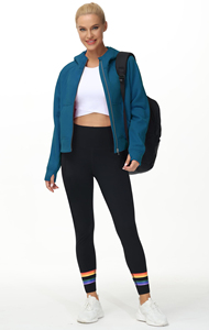 Personalizado de alta calidad nuevo diseño de bolsillo chaqueta de lana de moda Streetwear mujeres en blanco anti-pilling transpirable sudaderas con capucha para mujer - Product Image 6