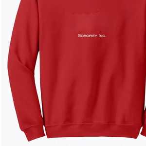 Sweat-shirt unisexe d'hiver de haute qualité, rouge cramoisi, coupe oversize, personnalisé, anti-plis, broderie 3D sur le devant, délavage acide intégral - Product Image 4