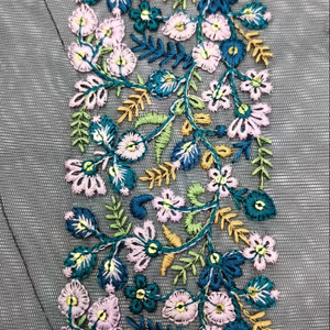 Tulle blanc de luxe et coton écologique, tissu brodé pour voiles de mariée, robes élégantes - Exportateur direct en gros - Product Image 1