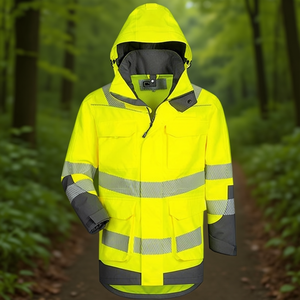Parka de travail jaune/gris ARWID taille L haute visibilité ELYSEE - Product Image 3
