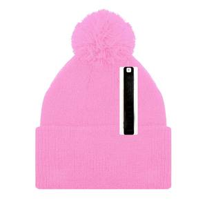 Gorro de punto de invierno POM con logotipo personalizado Gorro - Product Image 4