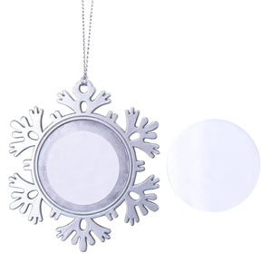 Vente en gros d'ornements de Noël ronds et attrayants de sublimation de qualité supérieure - Product Image 6